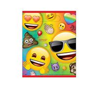 Unique Party 79443 - Pochettes Cadeau - Fête à Thème Emoji Arc-En-Ciel - Paquet de 8