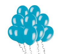 Unique Party - 80009 - Paquet de 10 ballons - Latex - 30 cm - Turquoise