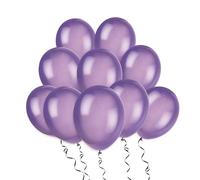Unique Party - 80027 - Paquet de 10 Ballons Pourpre - Latex - 30 cm