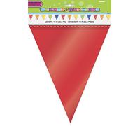 Unique Party - 90303 - Guirlande Fanions - 10 m - Multicolore