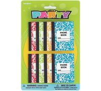 Unique Party - Annuaire téléphonique Cadeaux de fête pack de 8 SG24189 (taille unique) (Coloré)