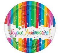 Unique Party - Articles de Fête Joyeux Anniversaire Kit
