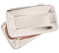 Unique Party- Assiettes, 53278, Rose Gold