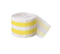Unique Party - Avec bandes - Banderoles, papier crépon SG25874 (taille unique) (Blanc/Jaune)