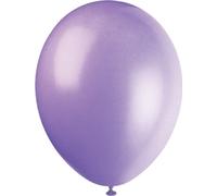 Unique Party - Ballons "Premium", latex, paquet de 10 SG37594 (taille unique) (lilas/lavande)