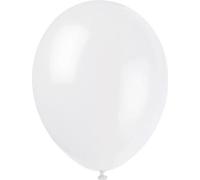 Unique Party - Ballons "Premium", latex, paquet de 10 SG37594 (taille unique) (lin/blanc)