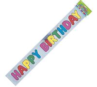 Unique Party Banderole « Happy Birthday »
