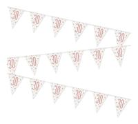 Unique Party- Bannière, 84840, Rose Gold