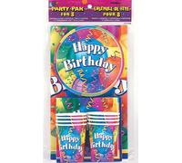 Unique Party - Cadeaux de fête, anniversaire Lot de 8 - Papier, film SG32202 (taille unique) (Coloré)