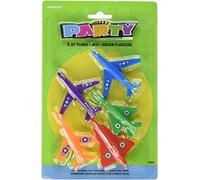 Unique Party - Cadeaux de fête en plastique pour avions de chasse - Pack de 5 SG24192 (taille unique) (Coloré)