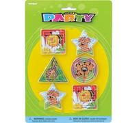 Unique Party - Cadeaux de fête labyrinthe animalier Pack de 6 SG24959 (taille unique) (Coloré)