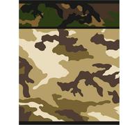 Unique Party Camouflage Sacs à cadeaux, 8 pièces SG11294 (taille unique) (Vert)