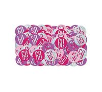 Unique Party- Confetti, 83851, Rose/argenté