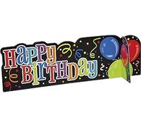 Unique Party - Confettis, Joyeux Anniversaire SG38117 (taille unique) (Coloré)