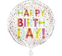 Unique Party - Donut - Ballon d'anniversaire - Film SG24588 (taille unique) (Coloré)