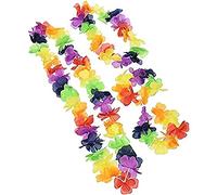 Unique Party- Ensemble de Guirlande Hawaïenne en Tissu, 19160, Multicolore
