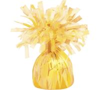 Unique Party Folien Ballon-Poids avec franges (6 pièces) SG11077 (taille unique) (Jaune)