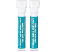 Unique Party- Marqueur de Fenêtre Blanc, 91365, White (Lot de 2)
