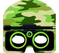 Unique Party Masques militaires de camouflage (pack de 8) SG15357 (taille unique) (Vert)