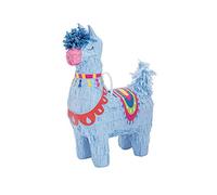 Mini Piñata Lama Bleu 16 Cm Taille Unique Multicolore