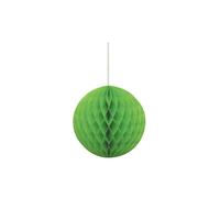 Unique Party - Motif en nid d'abeille - Décoration suspendue, papier de soie SG24268 (taille unique) (Vert fluo)