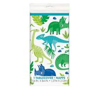 Unique Nappe en plastique Fête des Dinosaures (78313) 2,13 x 1,37 m Multicolore