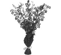 Unique Party - Paillettes - Cœur pour ballons, 13e anniversaire - Film SG24449 (taille unique) (noir/argent)