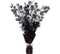 Unique Party - Paillettes - Cœur pour ballons, 65. - Film SG23783 (taille unique) (Noir/Blanc)