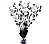 Unique Party - Paillettes - Cœur pour ballons, conclusion - Film SG23787 (taille unique) (noir/argent)