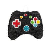 Unique Party- Pinata de Manette de Jeu Vidéo, 68185, Black