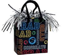 Unique Party - Pochette cadeau - Cœur pour ballons, diplôme - Film SG23839 (taille unique) (argent/noir/bleu)