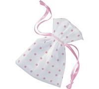 Unique Party - Pochettes cadeaux à pois Pack de 6 SG28748 (taille unique) (Rose/Blanc)