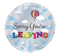 Unique Party - Rond - Ballon en plastique "You're Leaving Goodbye" - Film SG22773 (taille unique) (Coloré)