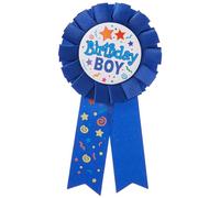 Unique Party - Ruban BIRTHDAY BOY (Taille unique) (Bleu)