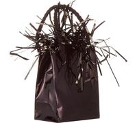Unique Party - Sacs cadeaux - Cœur pour ballons - plastique, papier SG25228 (taille unique) (Noir)
