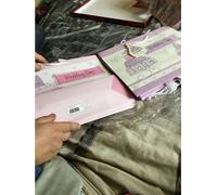 Unique Party - Sacs cadeaux, papier, félicitations SG24444 (taille unique) (rose/or)