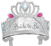Unique Party - Tiara "Bride To Be" SG37270 (taille unique) (Argent)