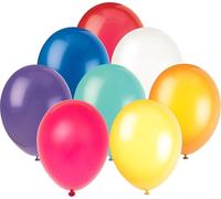 Unique Party - Unicolore - Ballons, latex 72er-Pack SG35591 (taille unique) (Coloré)