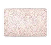 Unique Pink Plants Alèses de matelas réutilisables pour tout-petits, imperméables, lavables, antidérapantes, pour nourrissons, tout-petits, 132,1 x 86,4 cm (L x l)