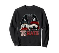 Unique Pirate GNOME and Funny Pi Day Symbol for Math Teacher Sweatshirt