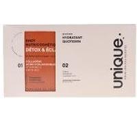 Unique Shots Détox & Éclat 30 Boosters + Boosters Hydratants 30 ampoules - Coffret 2 produits