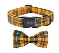 Unique Style Paws - Collier pour chien avec nœud papillon, colliers pour chiens réglables et durables, collier pour chien avec nœud papillon pour chiens de petite, moyenne et grande taille, filles ou