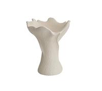 Unique Vase au Design Moderne et Simple, Art for Le Porche du Salon, de la Chambre à Coucher Décoration de Chambre esthétique(White,24 * 14 * 30CM)