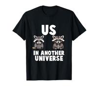Unique VS In A Relationship Funny Cute Racoon Animal Design T-Shirt