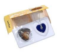 Unique Wish Kit de collier de perles avec pendentif en forme de cage - Coffret cadeau de perles de culture à faire soi-même pour petites filles, adolescentes et femmes - Comprend des perles