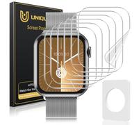 UniqueMe 6 Pièces Protection écran Compatible avec Apple Watch S10 42mm Film, Installation facile, Film Flexible, Soft HD EPU