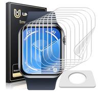 UniqueMe 8 Pièces Protection écran Compatible avec Apple Watch S10 46mm Film, Installation facile, Film Flexible, Soft HD EPU