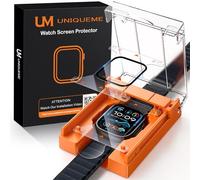 UniqueMe Protection pour Apple Watch Ultra 49 mm Protection d'écran, 2 Pièces Ecran Protection en PMMA, Dureté 9H pour Apple Watch Ultra 49 mm Film de Protection Facile à Installer