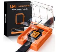 UniqueMe Lot de 2 films protecteurs d'écran pour Apple Watch Series 10 46 mm [forte adsorption] [film en céramique et non en verre] sans bulles anti-rayures HD transparent film souple iWatch