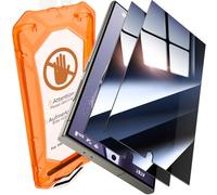 UniqueMe Lot de 2 films protecteurs d'écran pour Samsung Galaxy S24 Ultra Privacy - Collage automatique - Anti-espion - Couverture complète - En verre trempé 9H - Sans bulles - Anti-poussière
